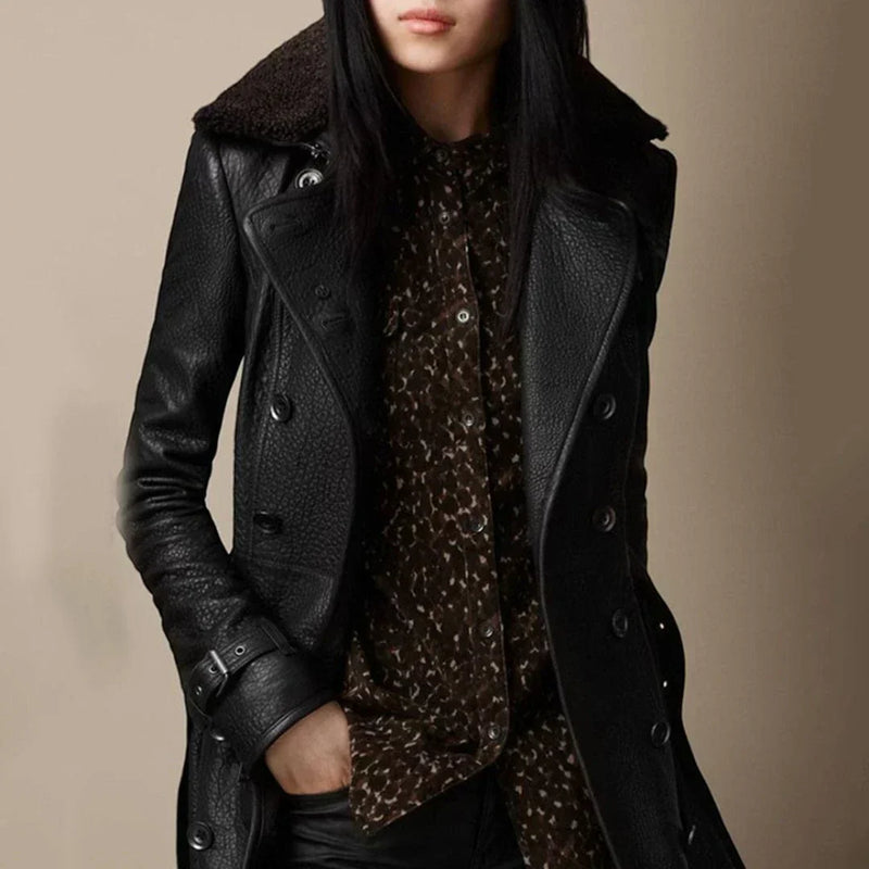 Manteau cintré classique