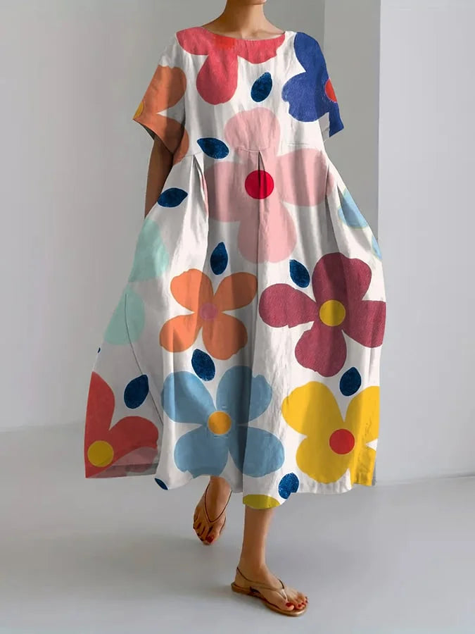 Eli | Robe d'été à imprimé floral