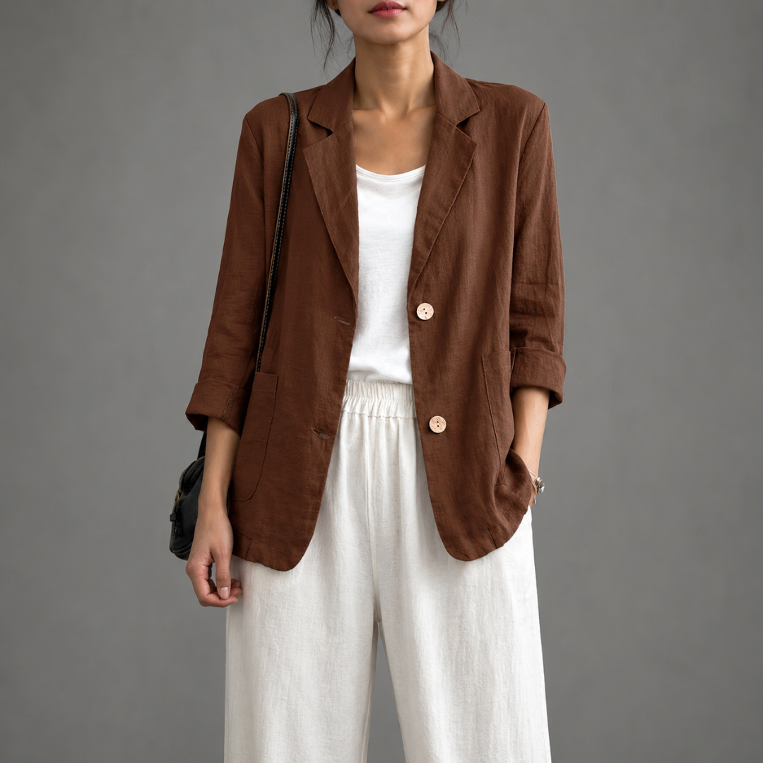 Blazer décontracté léger