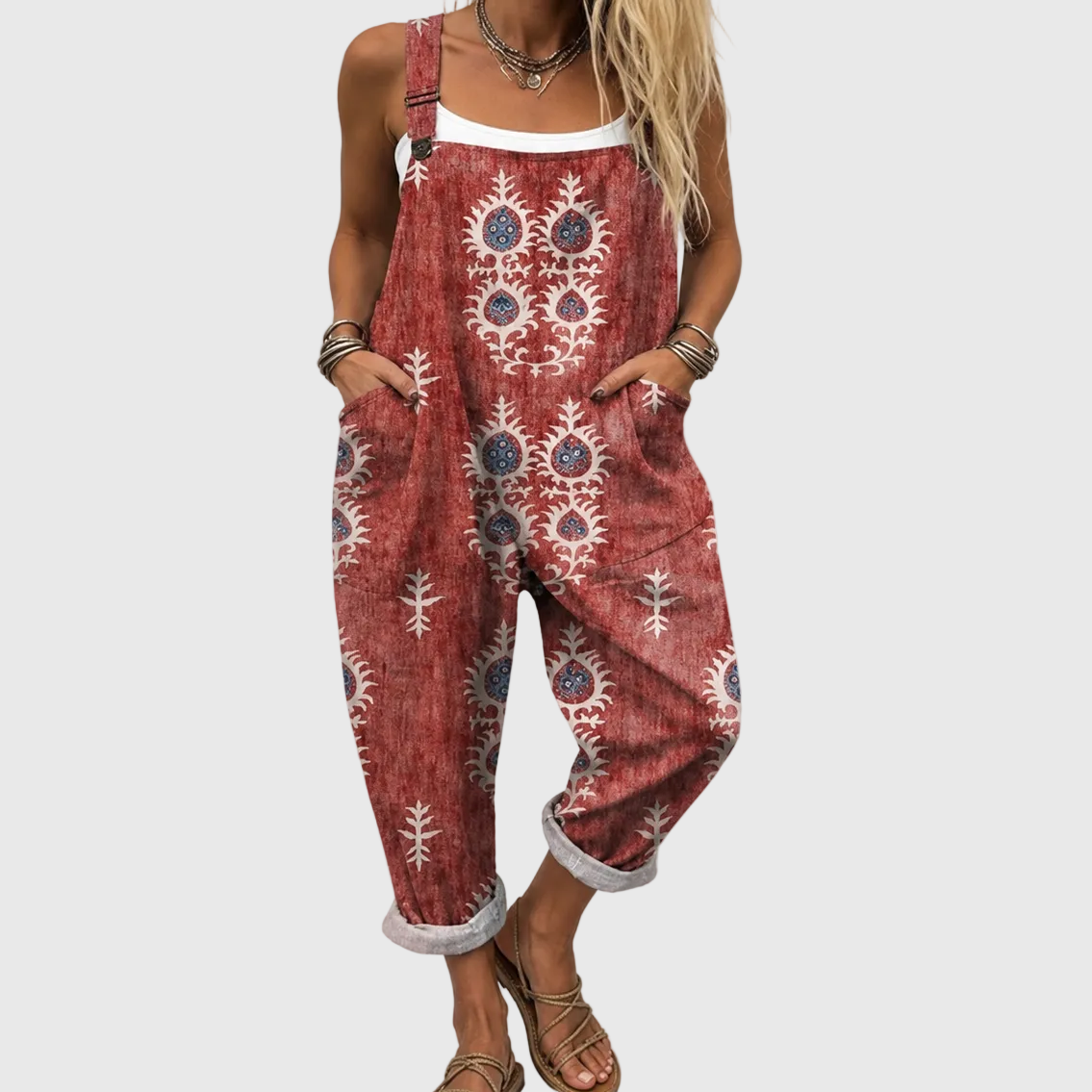 Combinaison élégante boho douce