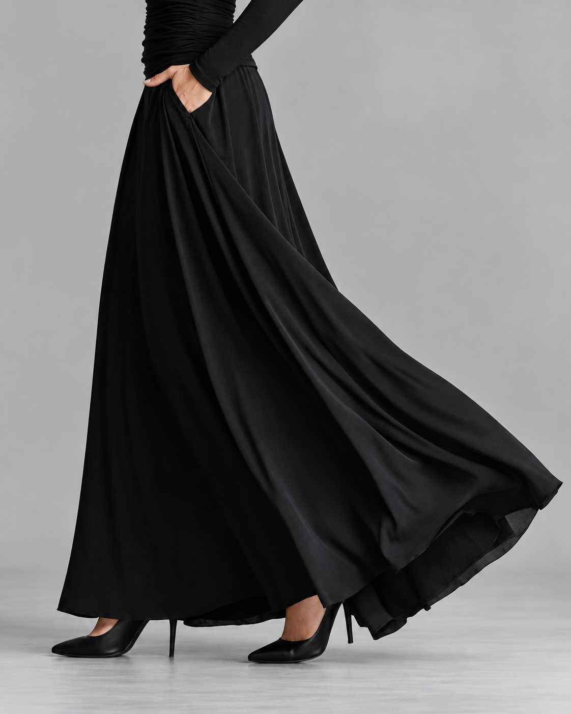 Celeste | Robe longue fluide