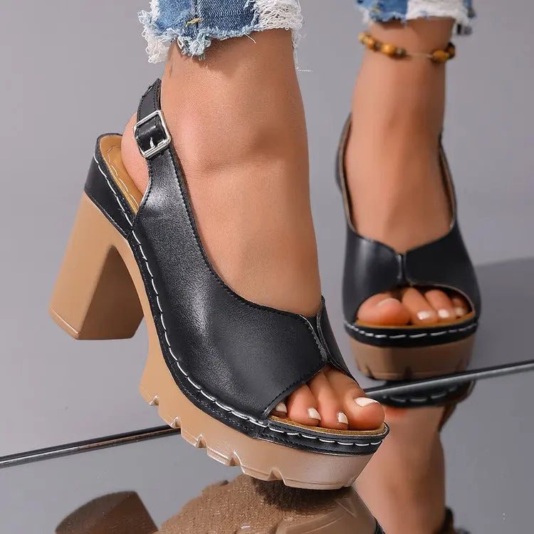 Vivienne talons épais