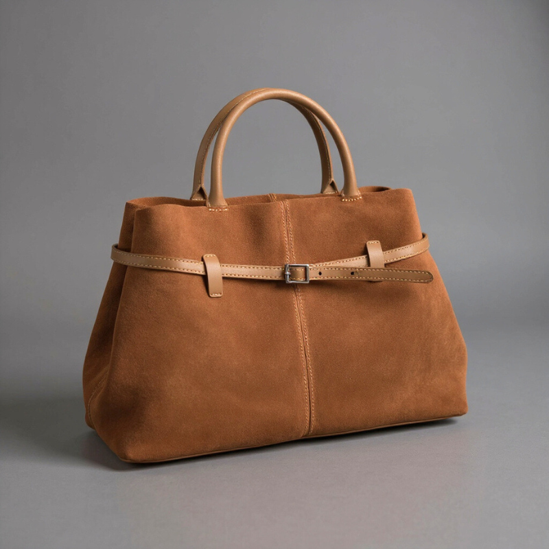 Cabas en daim Sutton