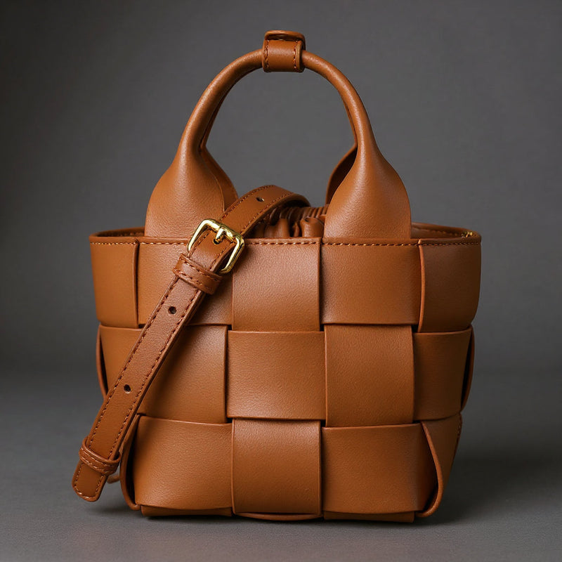 Mini sac panier tressé Wynn