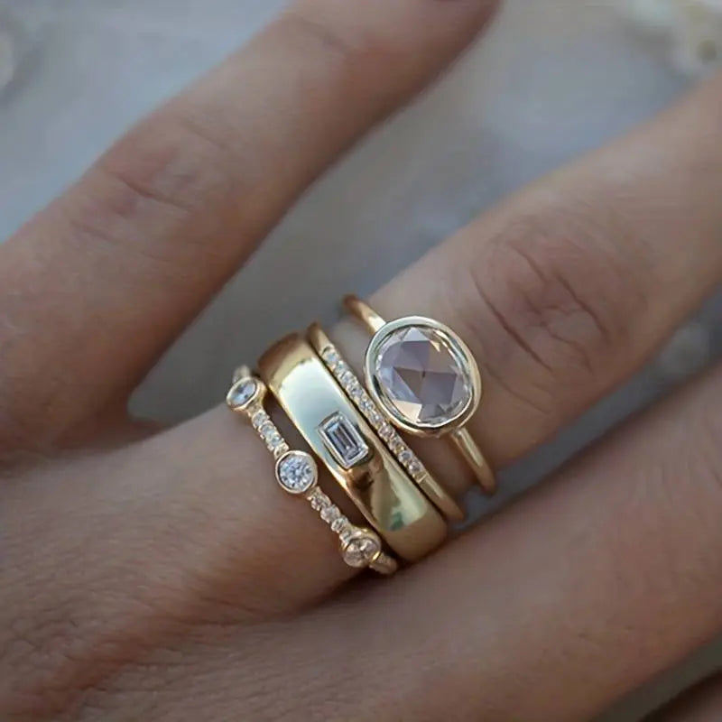 AURÉLIA | Bague élégance lumineuse pour vos soirées