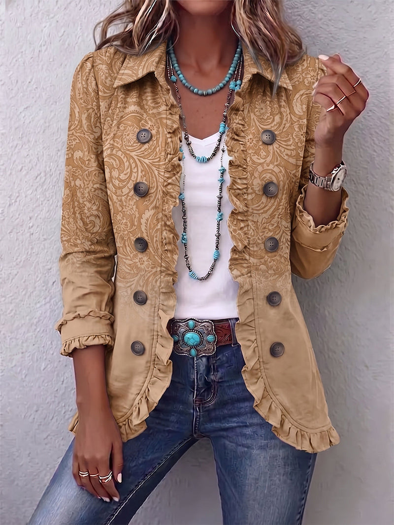 Crestelle™ | Veste à volants à motif western