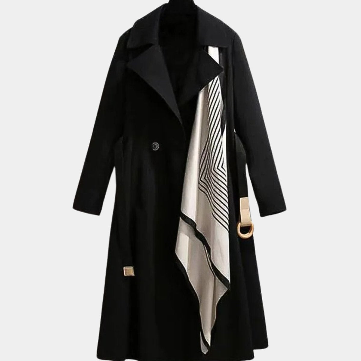 Clarice | Trench classique mi-long à ceinture