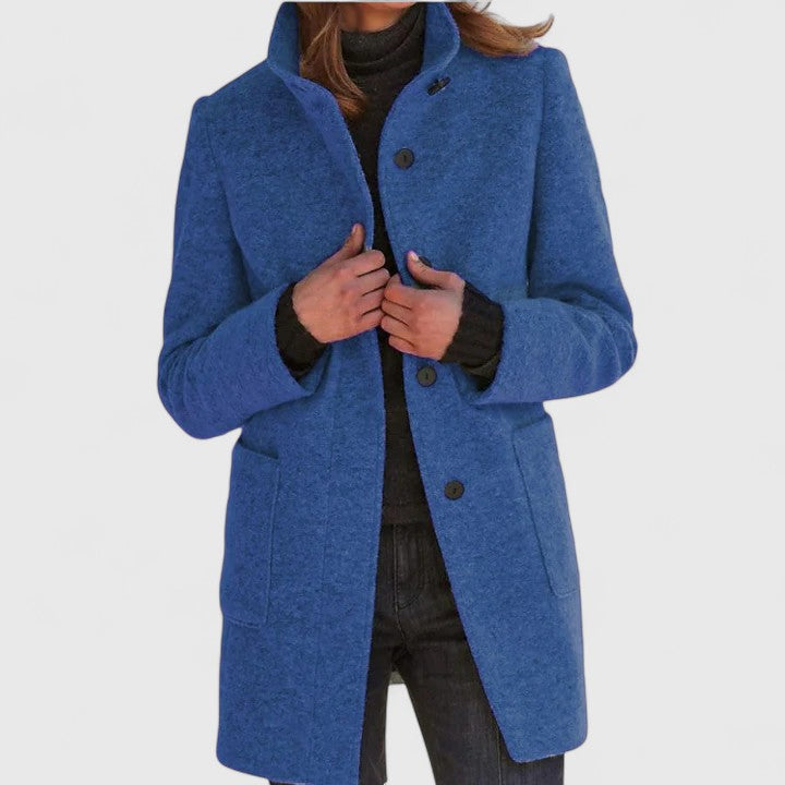 Manteau longline cintré élégant