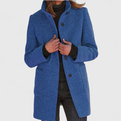 Manteau longline cintré élégant