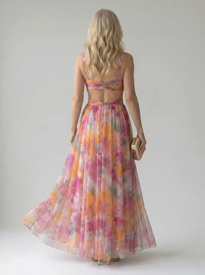 Robe Longue Cache-Cœur Douce ISEL