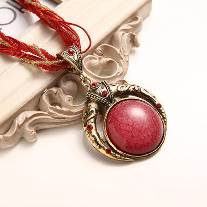 LUNA | Collier pendentif bohème
