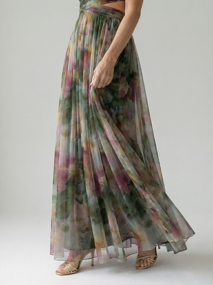 Robe Longue Cache-Cœur Douce ISEL