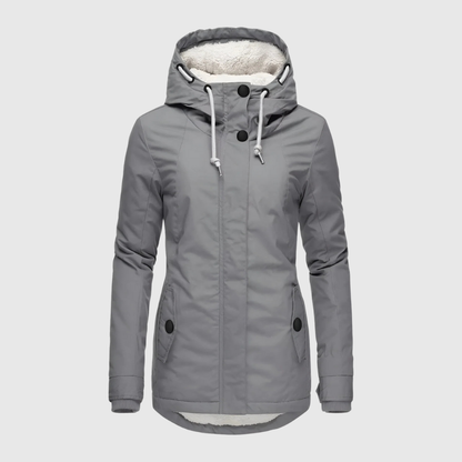 Parka d'hiver longue à capuche
