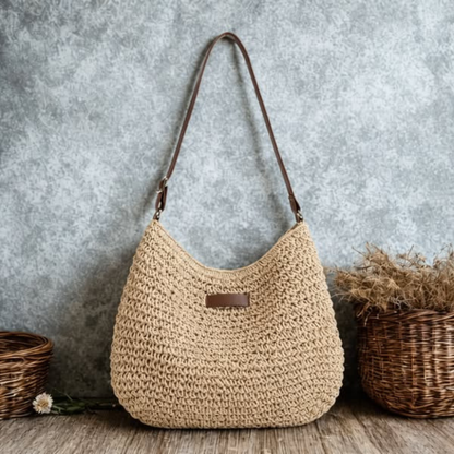 SIMONA | Sac tressé élégant