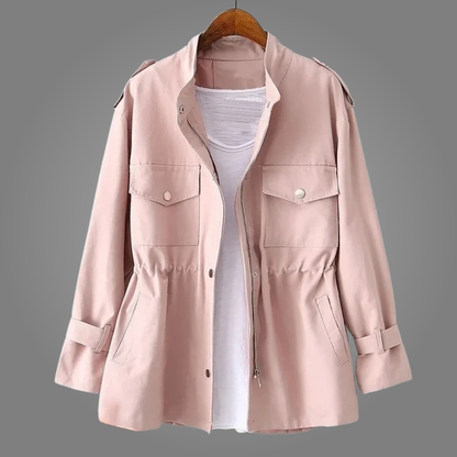 Long manteau ajusté