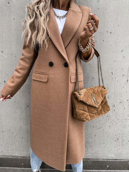 Manteau d'hiver classique à revers