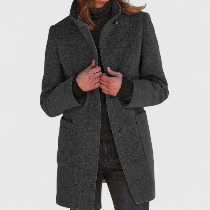 Manteau longline cintré élégant