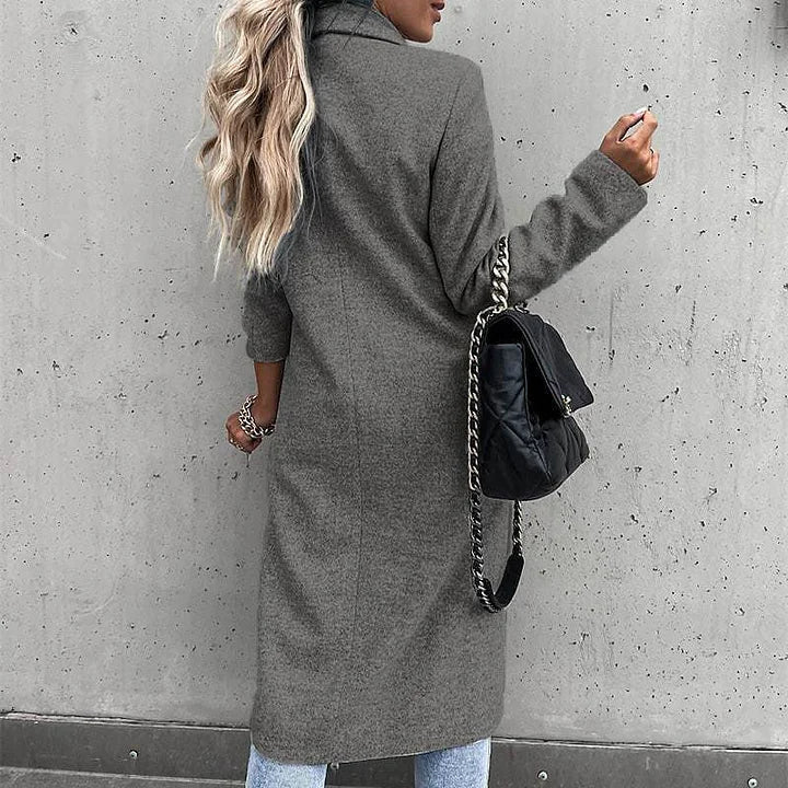 Manteau d'hiver classique à revers