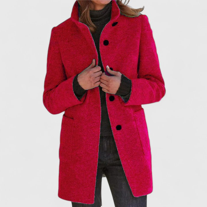 Manteau longline cintré élégant