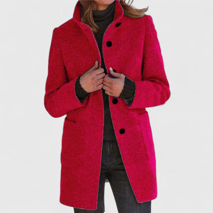 Manteau longline cintré élégant