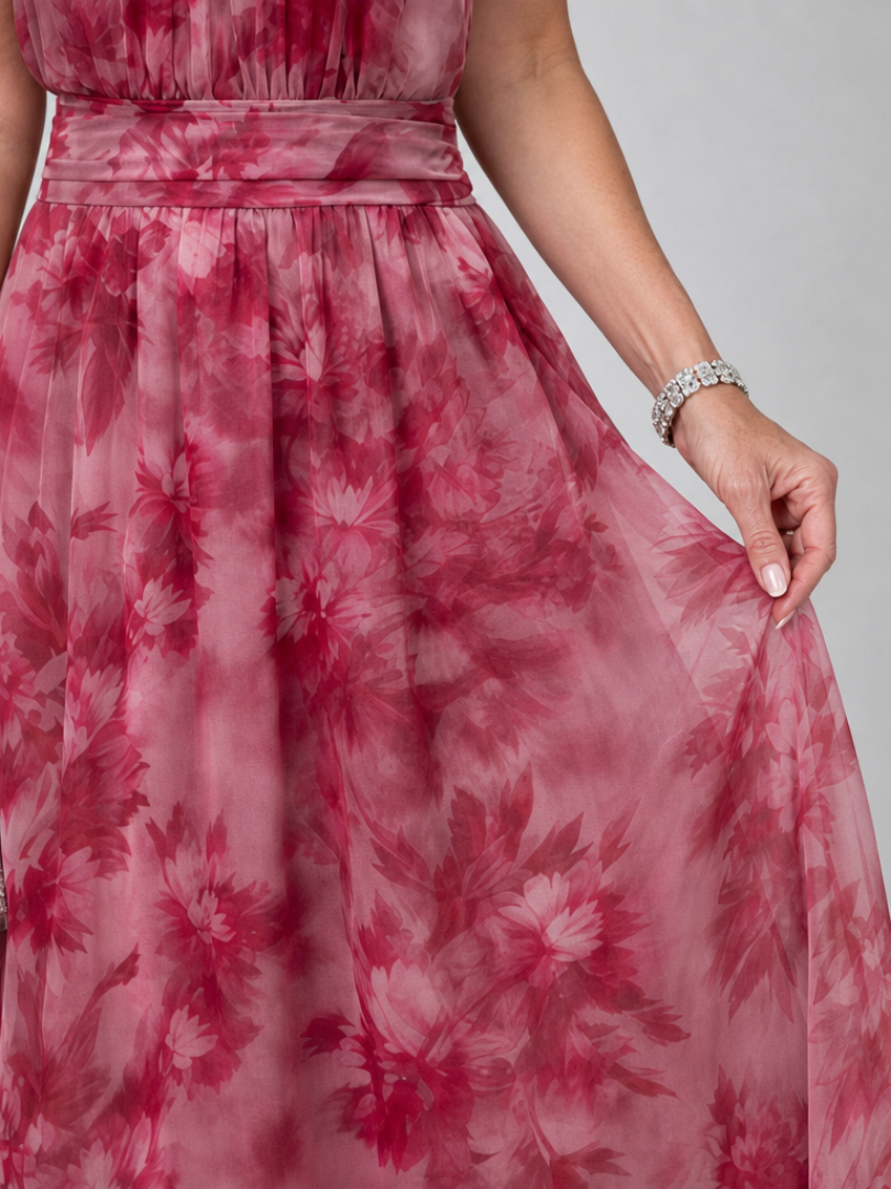 Robe Midi Douce à Col Halter AVIEN