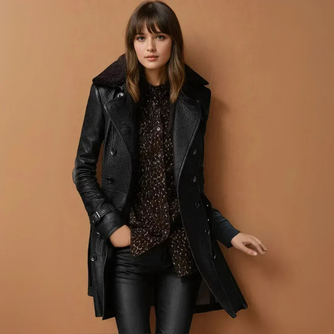 Manteau cintré classique
