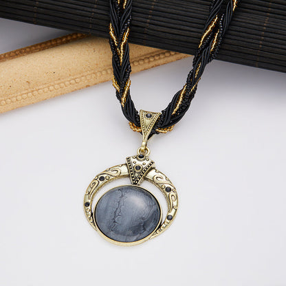 LUNA | Collier pendentif bohème