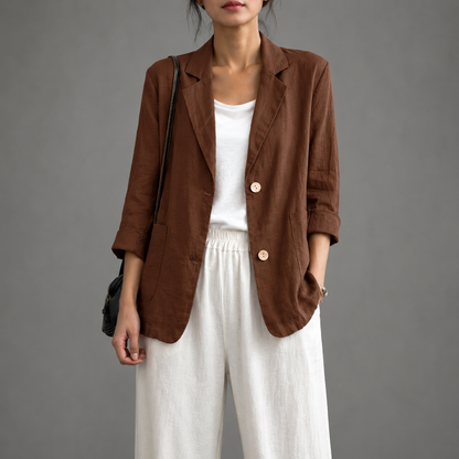 Blazer décontracté léger