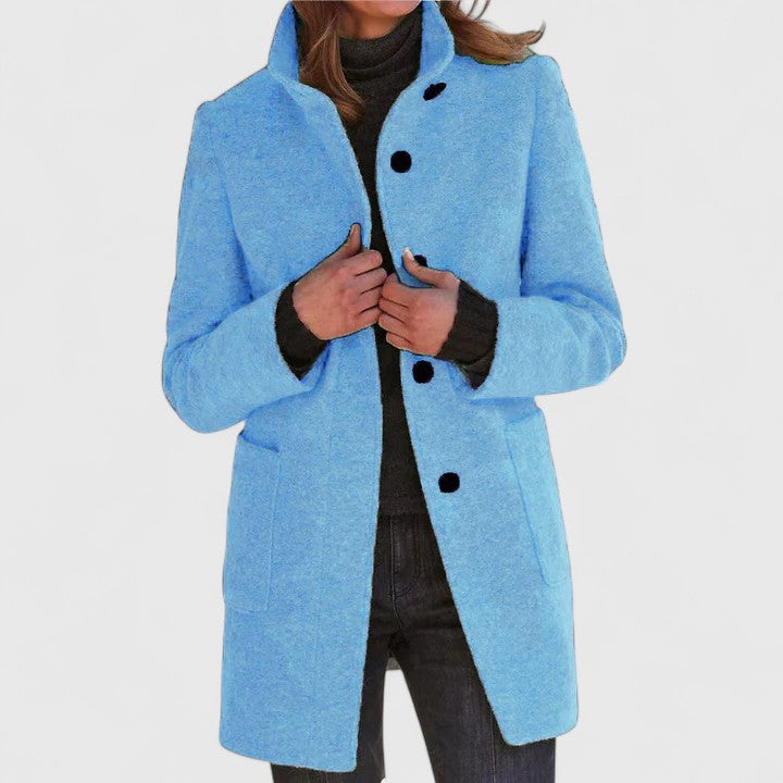Manteau longline cintré élégant
