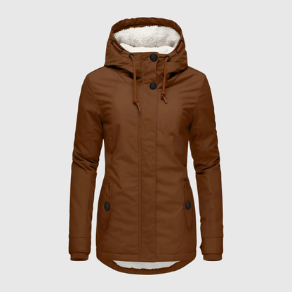 Parka d'hiver longue à capuche