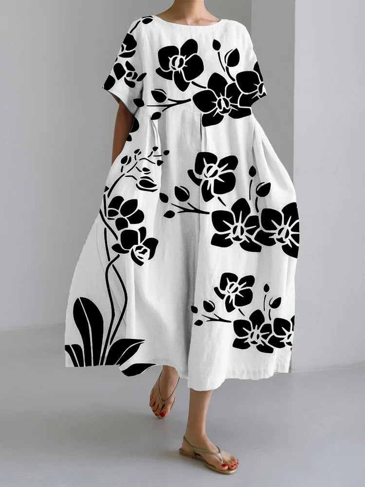Mari | Robe d'été à imprimé floral
