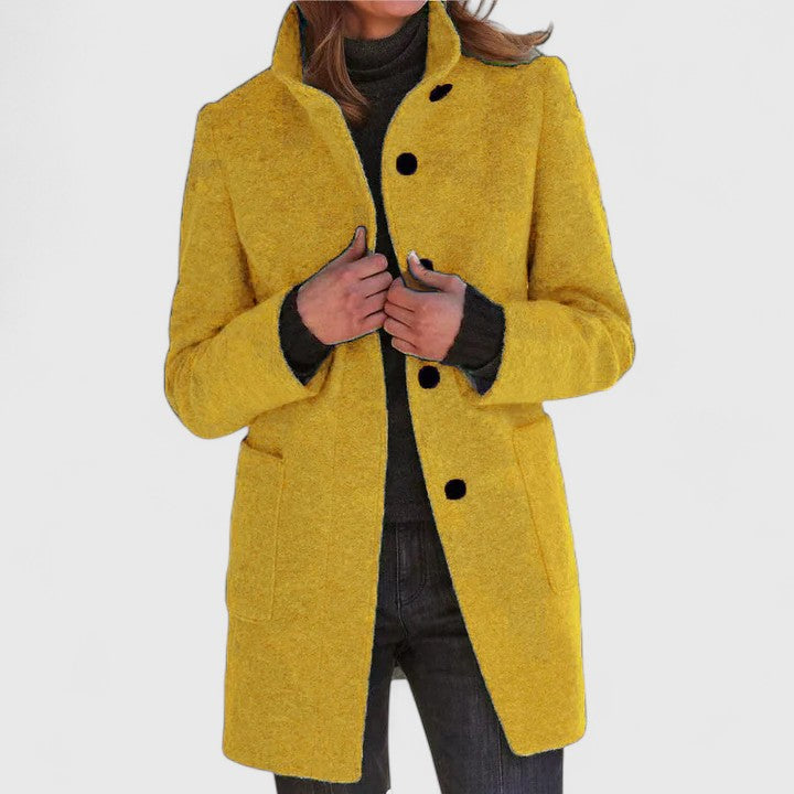 Manteau longline cintré élégant