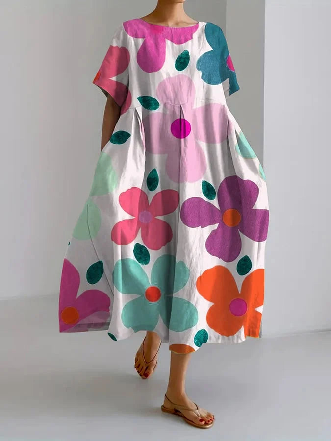 Eli | Robe d'été à imprimé floral