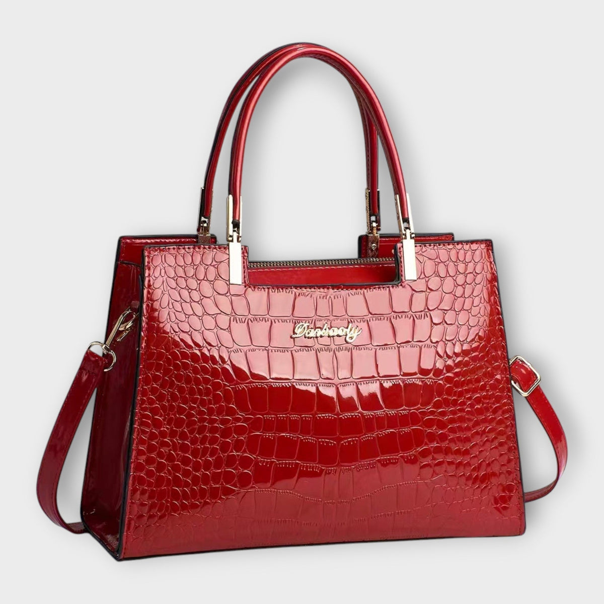 JULIETTE | Sac brillant effet croco