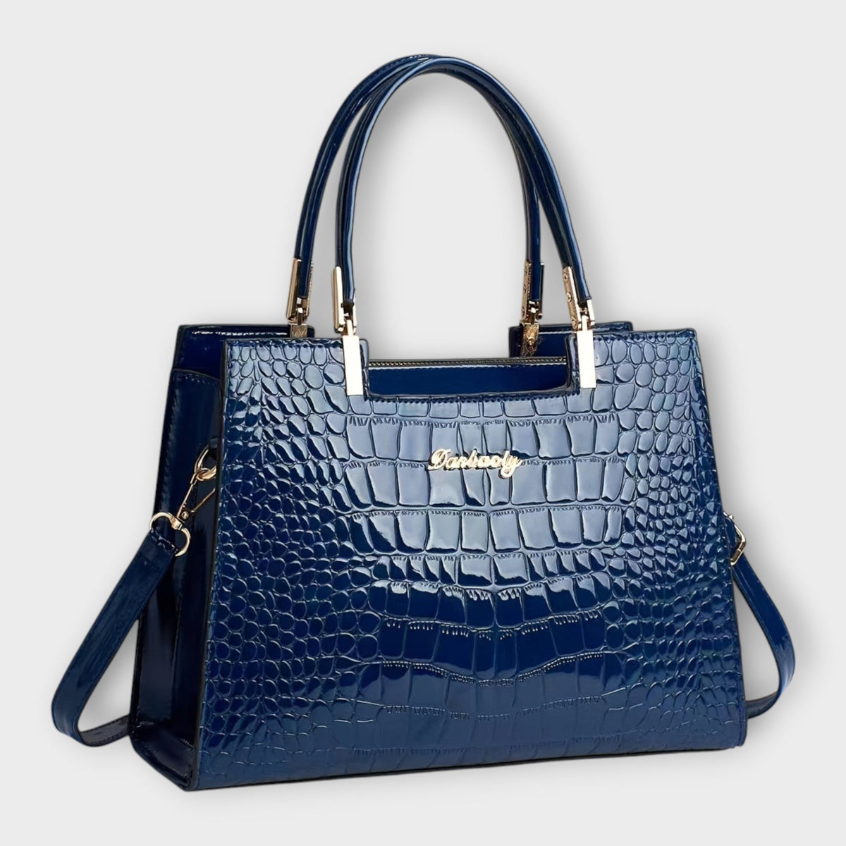 JULIETTE | Sac brillant effet croco