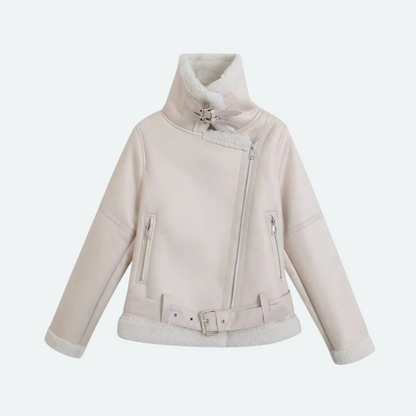 Trench-coat long croisé ceinturé