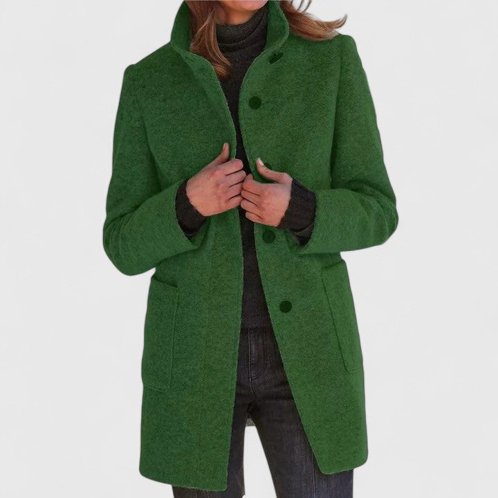 Manteau longline cintré élégant