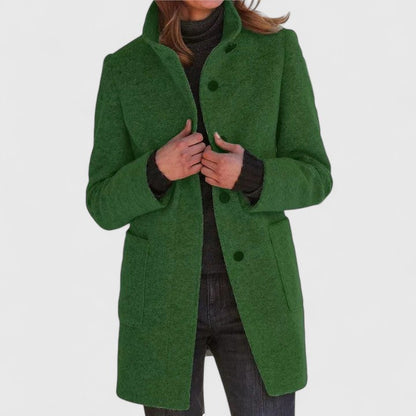 Manteau longline cintré élégant
