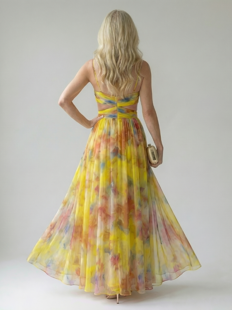 Robe Longue Cache-Cœur Douce ISEL