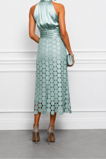 Celine | Robe midi élégante pour cérémonies
