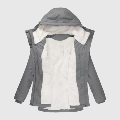 Parka d'hiver longue à capuche
