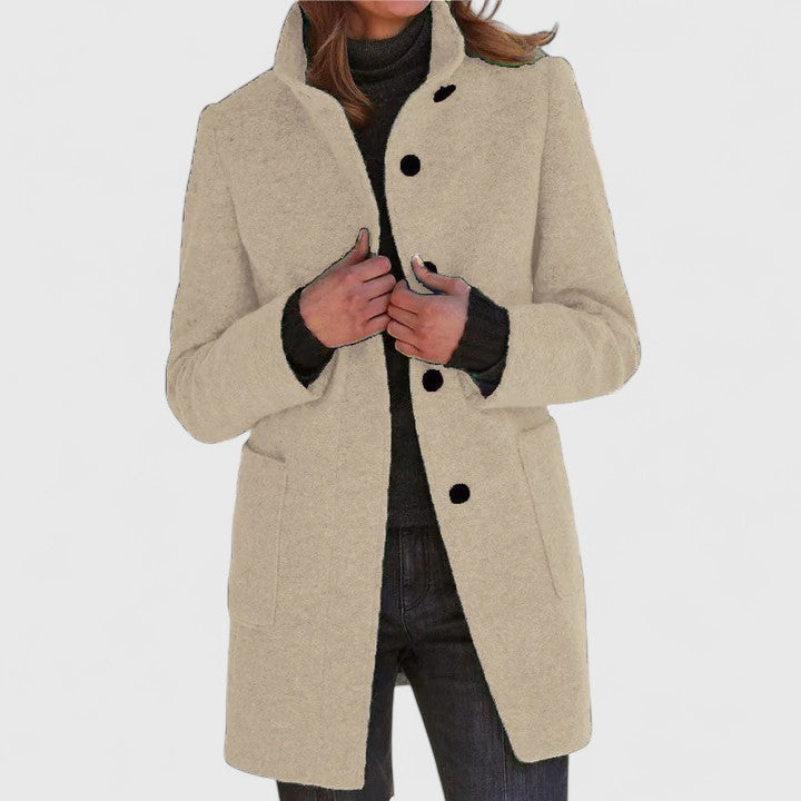 Manteau longline cintré élégant