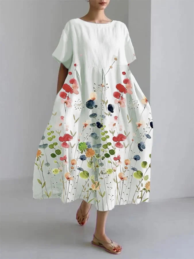 Flereti | Robe d'été à imprimé floral