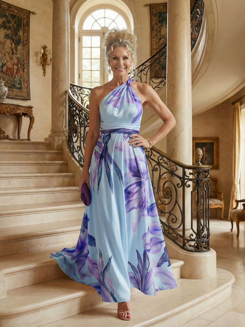 Robe Longue Florale Légère AMIEL