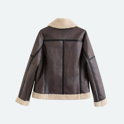 Trench-coat long croisé ceinturé