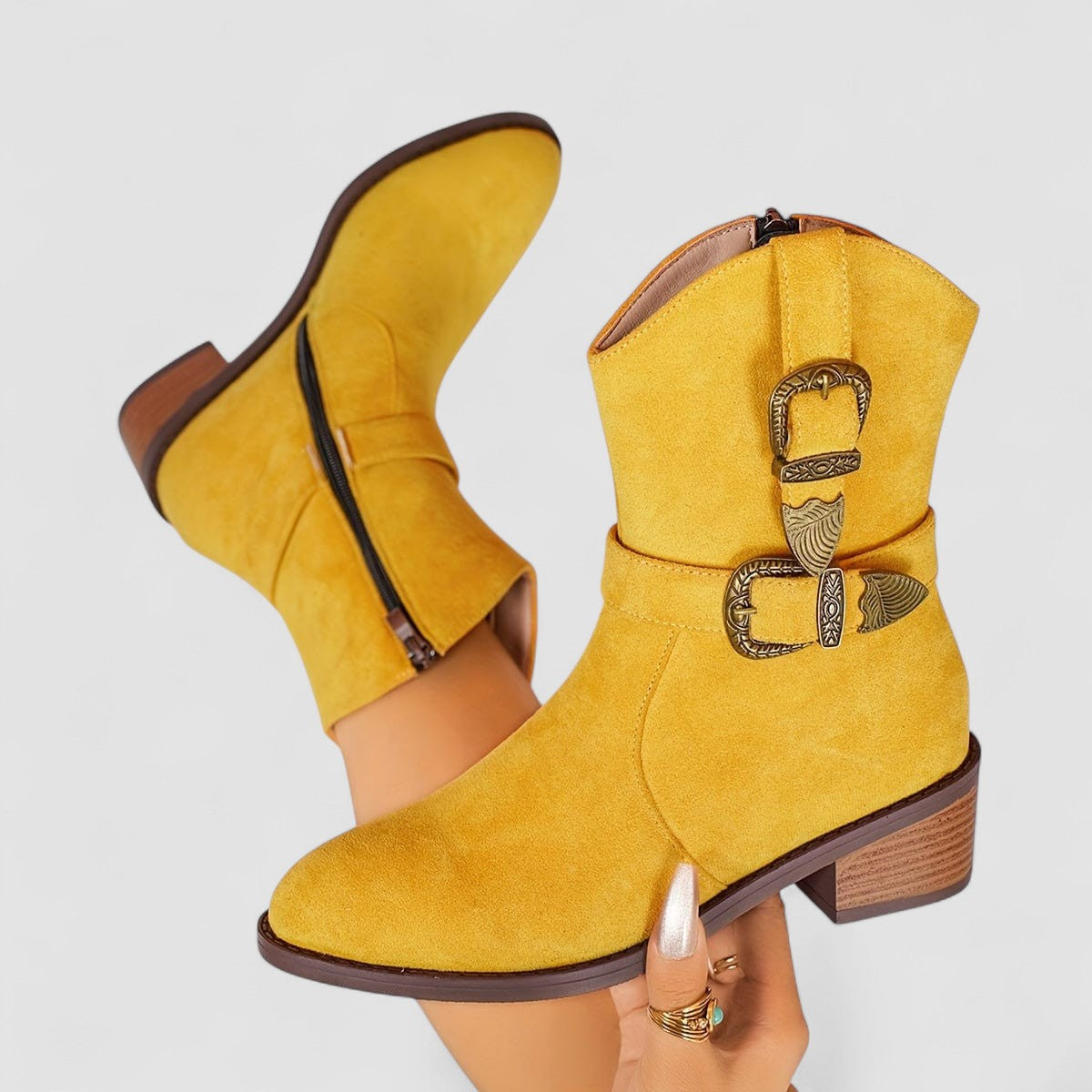 Rosa - Bottes western orthopédiques