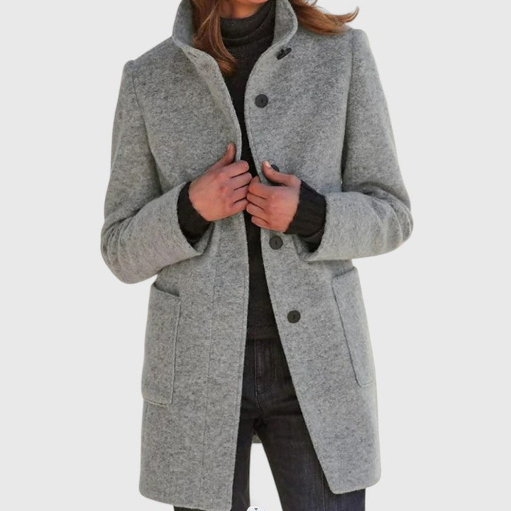 Manteau longline cintré élégant