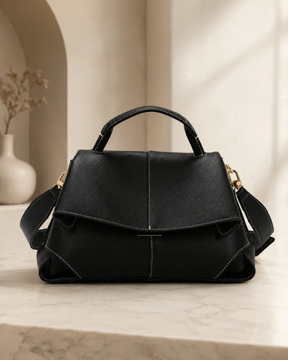 Vivienne | Sac Cartable à Pli Sculptural