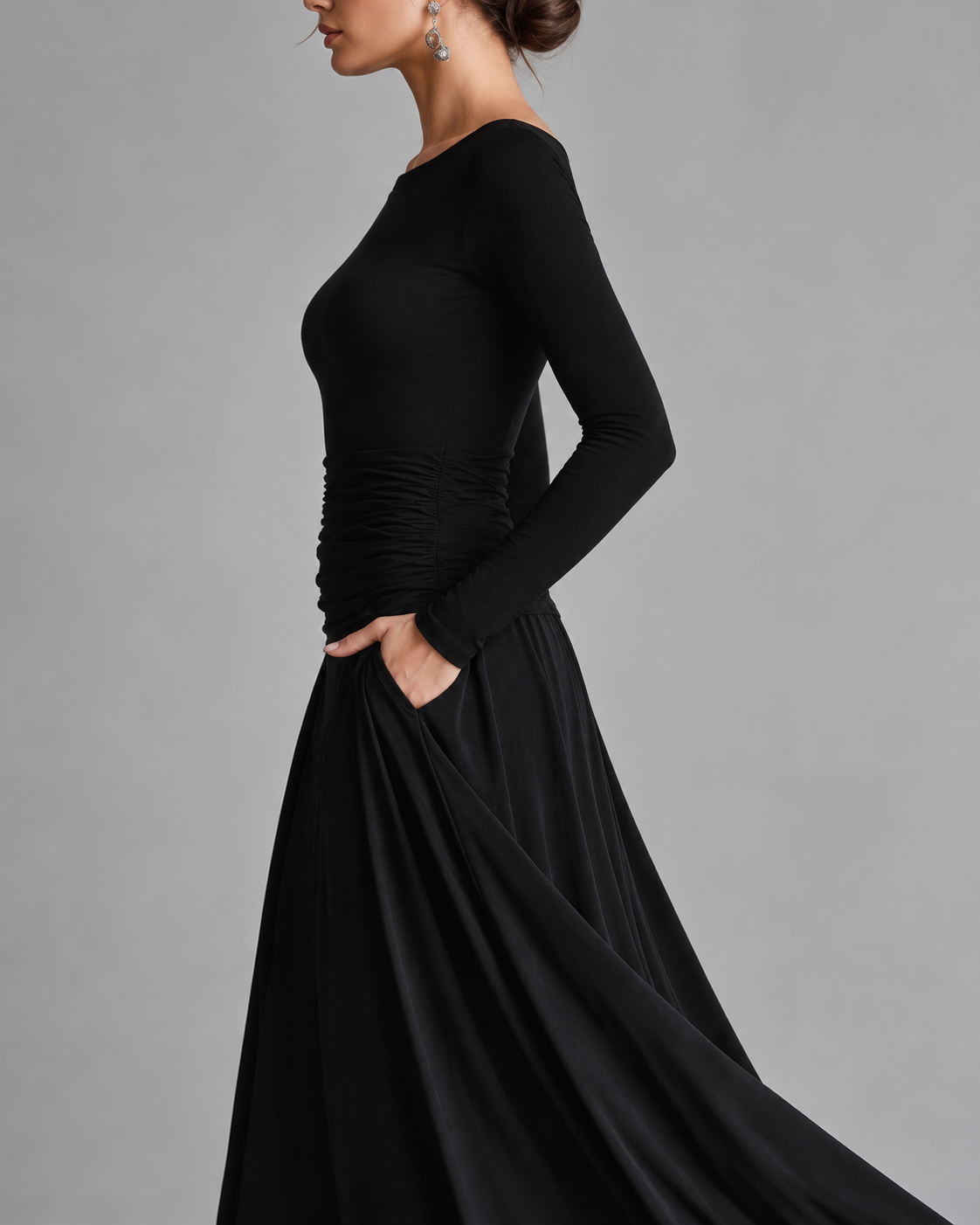 Celeste | Robe longue fluide