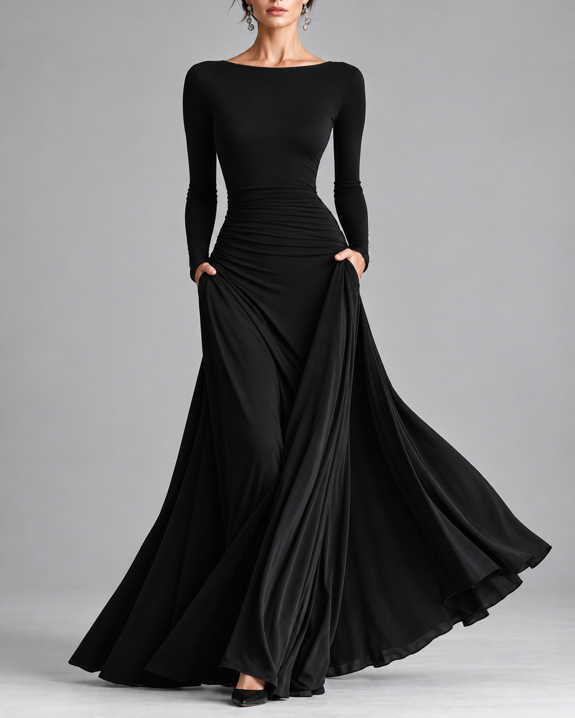 Celeste | Robe longue fluide